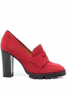 Paul Warmer туфли на блочном каблуке