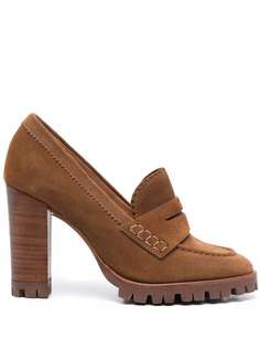 Paul Warmer туфли на блочном каблуке