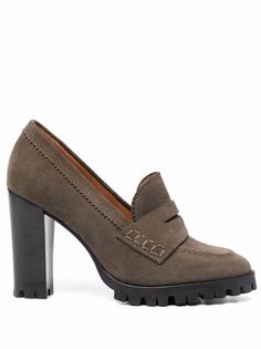 Paul Warmer туфли на блочном каблуке