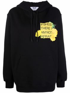 MSGM худи с графичным принтом