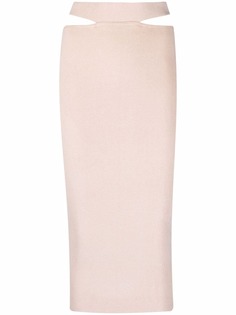 Forte Dei Marmi Couture юбка с завышенной талией и вырезами