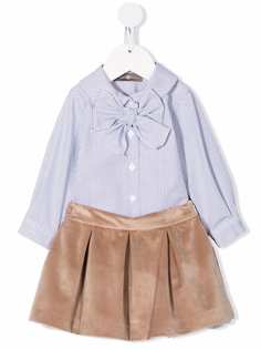 Little Bear комплект из блузки и юбки со складками