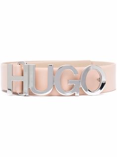 HUGO ремень с пряжкой-логотипом