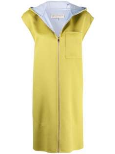 Emilio Pucci жилет в стиле колор-блок с капюшоном