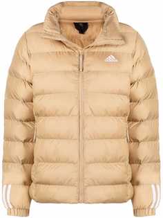 adidas пуховик с вышитым логотипом