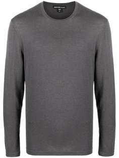 James Perse кашемировый джемпер с круглым вырезом