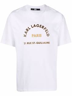 Karl Lagerfeld футболка с логотипом