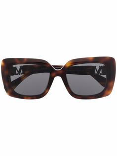 Max Mara солнцезащитные очки черепаховой расцветки