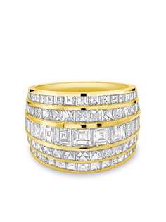 Pragnell кольцо Manhattan из желтого золота с бриллиантами