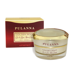 Восстанавливающий крем для контура век и губ-Eye & Lip Area Cream Anti-Wrinkle, серия Золотой корень Pulanna