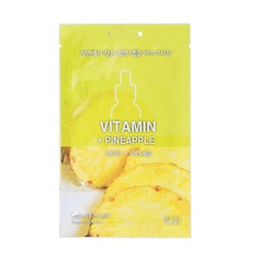 Тканевая маска для лица Ampoule Essence Mask Sheet Vitamin + Pineapple Holika Holika