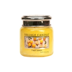 Ароматическая свеча "Fresh Lemon", маленькая Village Candle