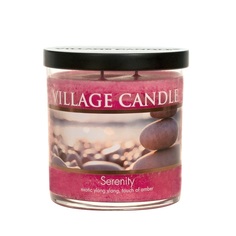 Ароматическая свеча "Serenity", стакан, маленькая Village Candle