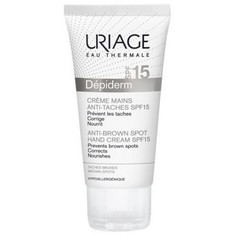 Uriage, Крем для рук Depiderm, SPF 15, 50 мл