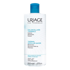 Uriage, Мицеллярная вода для сухой и нормальной кожи, 500 мл
