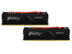 Модуль памяти Kingston Fury DDR4 DIMM 3200MHz PC-25600 CL16 - 32Gb Kit (2x16Gb) KF432C16BB1AK2/32
