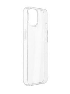 Чехол DF для APPLE iPhone 13 Silicone Transparent iShine-07