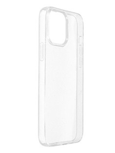 Чехол DF для APPLE iPhone 13 Pro Max Silicone Transparent iShine-09