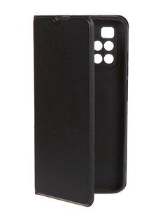 Чехол Red Line для Xiaomi Redmi 10 с застежкой на магнитах Black УТ000026737