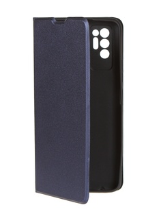 Чехол Red Line для Tecno Pova2 с застежкой на магнитах Blue УТ000027444