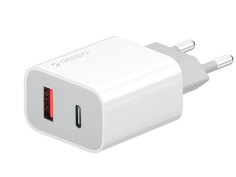 Зарядное устройство Deppa USB - Type-C 18W White 11399