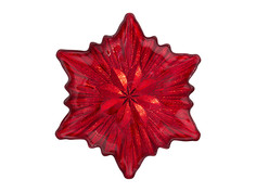 Блюдо Elan Gallery Звезда 21x21x2cm Red 120837