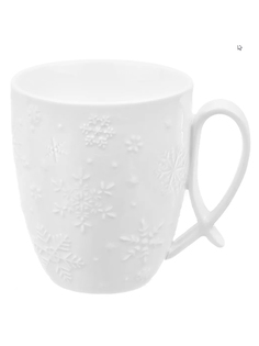 Кружка Elan Gallery Снежинки 300ml 540550