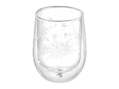 Кружка Elan Gallery Снежинки 350ml White 360089