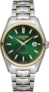 Швейцарские наручные мужские часы Roamer 210.633.47.75.20. Коллекция Searock