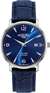 Швейцарские наручные мужские часы Roamer 958.833.41.44.05. Коллекция Valais