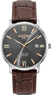Швейцарские наручные мужские часы Roamer 958.833.41.53.05. Коллекция Valais