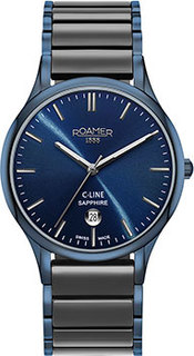 Швейцарские наручные мужские часы Roamer 658.833.42.54.61. Коллекция C-Line