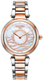 Швейцарские наручные женские часы Roamer 600.857.49.15.50. Коллекция Lady Mermaid