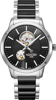 Швейцарские наручные мужские часы Roamer 672.661.41.55.60. Коллекция C-Line Automatic