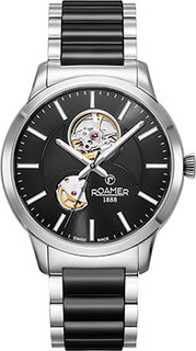 Швейцарские наручные мужские часы Roamer 672.661.41.55.60. Коллекция C-Line Automatic