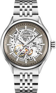 Швейцарские наручные мужские часы Roamer 101.663.41.55.10. Коллекция Competence Skeleton III