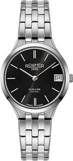 Швейцарские наручные женские часы Roamer 512.857.41.55.20. Коллекция Slime Line Classic
