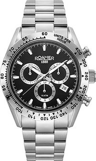 Швейцарские наручные мужские часы Roamer 850.837.41.55.20. Коллекция Monza 100
