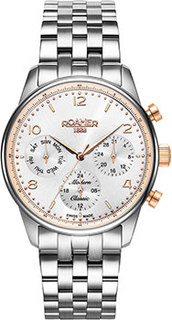 Швейцарские наручные мужские часы Roamer 509.902.49.24.20. Коллекция Modern Classic