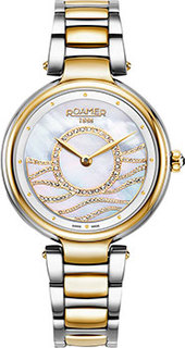 Швейцарские наручные женские часы Roamer 600.857.47.15.50. Коллекция Lady Mermaid