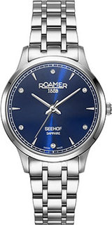 Швейцарские наручные женские часы Roamer 509.847.41.40.20. Коллекция Seehof
