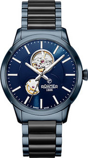 Швейцарские наручные мужские часы Roamer 672.661.40.45.60. Коллекция C-Line Automatic