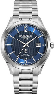 Швейцарские наручные мужские часы Roamer 953.660.41.44.90. Коллекция Mechaline Pro