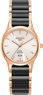 Швейцарские наручные женские часы Roamer 658.844.49.35.61. Коллекция C-Line