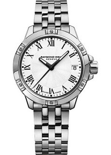 Швейцарские наручные женские часы Raymond weil 5960-ST-00300. Коллекция Tango