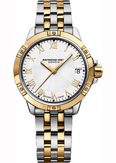 Швейцарские наручные женские часы Raymond weil 5960-STP-00308. Коллекция Tango