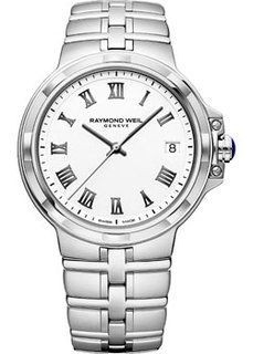 Швейцарские наручные мужские часы Raymond weil 5580-ST-00300. Коллекция Parsifal