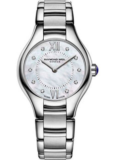 Швейцарские наручные женские часы Raymond weil 5124-ST-00985. Коллекция Noemia