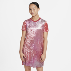 Платье для девочек школьного возраста Nike Sportswear - Розовый