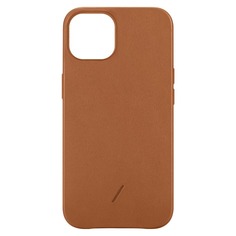 Чехол Native Union Clic Classic MagSafe для iPhone 13, коричневый